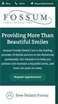 Mobile Screenshot of fossumfamilydentalcare.com